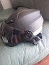 Andes HELMET3c认证电动摩托车头盔男四季女士夏季头盔安全帽四季通用夏天半盔 米白太空兔【3C秋冬款】 均码 实拍图
