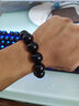 祥祯福珠宝（XIANGZHENFU JEWELRY）玉手链男款A货翡翠墨翠佛珠手串玉石 15-16mm 13颗 实拍图