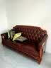 思美琢美式复古真皮沙发实木油蜡皮沙发欧式古典奢华客厅家具转角沙发 单人位 实拍图