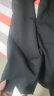 南佩 裤子夏季男薄款韩版潮流冰丝裤子男休闲裤宽松直筒九分裤 K62-黑色（薄款） XL（110-140斤） 实拍图
