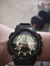 卡西欧（CASIO）手表男G-SHOCK黑金运动电子学生青少年日韩表新年礼物 新世纪福音战士联名款GA-110EVA30-7 实拍图