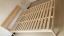 惠寻 京东自有品牌 实木床双人床进口松木床架免漆 斜靠床1.5米 晒单实拍图