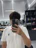 皮尔卡丹高档Polo.衫男短袖t恤纯棉翻领夏季透气休闲商务保罗男装体恤 白色高端纯棉面料 L 建议120-140斤 实拍图