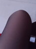 依嫚诗【2条装】加绒加厚无缝假透肉一体打底裤女冬光腿神器保暖裤靴裤防勾丝显瘦透肤连脚裤袜 黑透肤2条（踩脚330克） 均码80-140斤可穿 实拍图