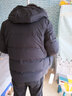 雅鹿【鹅绒】羽绒服男士冬季时尚加厚冬装短款派克服防寒外套男D 黑色 可拆卸帽子|鹅绒填充 XL /180 130-145斤 实拍图