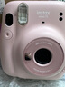 FUJIFILM/富士 立拍立得MINI11 一次成像mini相机  即拍即得 迷你相机7/9升级款 MINI11 绯樱红 官方标配 实拍图