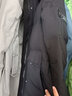 雅鹿中长款羽绒服女士2025冬季新款时尚韩版宽松保暖百搭加厚外套 黑色 165/L 实拍图