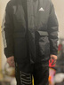 阿迪达斯棉服男装 25冬季新款运动健身跑步梭织连帽夹克保暖舒适加厚外套 黑色新款大棉服/主推 2XL 实拍图