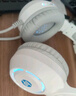 惠普（HP） HP/惠普头戴式耳机电竞游戏台式电脑笔记本用直播猫耳朵有线耳麦 升级冰蓝光版黑白猫耳【3.5+u版】 实拍图