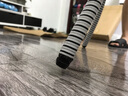 欧凯多 新中式藤编玻璃小圆桌迷你小藤桌字角几后现代休闲卧室简约茶几 斑马色茶几大玻璃60X60 组装 实拍图