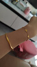 中国黄金（CHINA GOLD）莫比乌斯黄金手镯女足金古法素圈镯子手环饰品生日礼物送女友爱人 【古法无孔】圈号56 约5.1g 实拍图