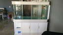 喜灏子弹头鱼缸水族箱客厅家用中型大型1.2米屏风隔断免换水鞋柜鱼缸 包到家安装 1.2米长覆膜柜一套-顶滤 实拍图