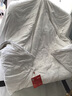 恒源祥 蚕丝被 100%双宫茧桑蚕长丝被子秋冬升级保暖轻盈双人四季被芯 升级三代-牡丹白【双宫茧填充】 200*230cm 总重6斤 秋冬被 实拍图