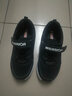 回力童鞋儿童运动鞋秋冬季新款女童针织休闲鞋轻便男童跑步鞋 黑色（魔术贴） 33 内长约21cm 实拍图