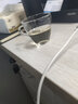 美斯尼 茶杯品茗杯小茶杯双层玻璃杯子功夫茶杯茶具主人杯茶碗泡茶杯 150ml 星雅杯 实拍图