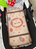 圣贝恩（sepeon）婴儿推车凉席新生儿宝宝冰丝竹席坐垫透气吸汗夏季婴儿通用凉席 【打呼呼】-夏季竹席双面款 75*32cm 实拍图