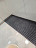 品歌厨房地垫可裁剪家用防油防污脚垫门垫可满铺定制防滑垫子 七条纹-烟灰色【加重底面】 50*80cm【可定制尺寸】 实拍图