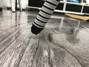 欧凯多 新中式藤编玻璃小圆桌迷你小藤桌字角几后现代休闲卧室简约茶几 斑马色茶几大玻璃60X60 组装 实拍图