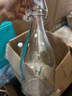 喜碧泡酒瓶酿酒玻璃空瓶子高密封瓶带盖葡萄装红白酒适用食品级酵素瓶 温顿500ML*4 实拍图