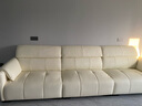 冬熊轻奢真皮沙发简约现代客厅小户型沙发大象耳朵乳胶直排沙发奶油风 五人位3.4米 进口纳帕头层牛皮【豪华版】乳胶+4CM紫罗兰 实拍图