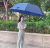 魅驰（MELLCCI） 加大号长柄雨伞男士商务定制印logo广告直柄伞超大三人加固防风车载迎宾直杆伞 直径1.52米-蓝色 实拍图