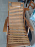 泰旭嘉躺椅折叠户外竹椅夏季楠竹成人老人午休庭院竹椅睡椅可坐可躺凉椅 茶色中片【加长】送棉垫+按摩捶 实拍图