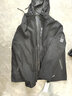 夏冰妮外套男士春秋季新款连帽夹克韩版潮流工装衣服休闲上衣男 黑色 XL 实拍图