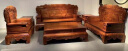 质道 红木家具 非洲花梨（学名：刺猬紫檀）全实木中式别墅沙发  沙发六件套(113+大平几+2边几) 晒单实拍图