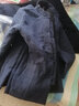 好布衣（HAOBUYI）唐装男汉服冬装盘扣加厚苎麻中式棉衣男士复古中国风休闲棉麻外套 蓝色 M 实拍图