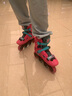 米高 轮滑鞋儿童SC6溜冰鞋男女高端平花鞋初学全套装锁轮旱冰鞋 SC6粉色鞋一双 M （33-36） 实拍图