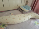 RETURN LOVE抱枕女生睡觉专用夹腿侧睡长条枕孕妇床上睡觉玩偶冰丝凉感靠垫 萝卜兔抱枕【天然乳胶】抑菌防螨 含枕芯 大号（长138*宽35cm） 实拍图