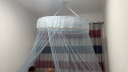北极绒（Beijirong） 吊顶蚊帐圆顶免安装欧式家用上下床通用子母床纱帐1.5米公主风 蓝灰 1.5米床通用(直径1.5米) 实拍图