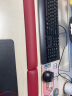 SANWA SUPPLY 人体工学键盘托 键盘手腕垫 机械键盘腕托 鼠标垫护腕 底部防滑 GELPN SR 红色S号 鼠标腕托 实拍图