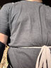 名格雅顿纯棉短袖t恤国潮夏季男士宽松打底衫情侣装潮流T半袖体恤 纯黑无图案 3XL 160-185斤 实拍图