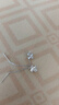 七度（SEVEN DEGREE）S925银耳线女夏纯银四叶草长款耳环高级感冷淡风显脸小耳饰温柔风 实拍图