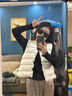花田衣亩90%白鹅绒服马甲女2025新款秋冬季中式大衣内搭立领羽绒短款背心 白色 90%鹅绒马甲 M 推荐体重（100-115斤） 实拍图