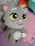 会说话的安吉拉汤姆猫新款智能语音玩偶儿童毛绒玩具学说话学舌公仔抱枕 语音汤姆猫（语音+拍打功能） 实拍图
