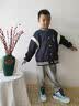 真维斯（Jeanswest）男童春秋外套儿童2026新款学院风拼接棒球服男大童春装时尚夹克衫 藏蓝/快乐生活K+太空骑行 150 实拍图