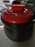 苏泊尔（SUPOR）砂锅煲汤锅陶瓷煲仔饭沙锅炖锅家用汤煲盖无双 明火燃气灶专用 中国红 TB60H1 6L 实拍图