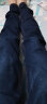 狮子聪2024春夏青少年牛仔裤男生修身款弹力韩版青年小脚裤学生长裤子 NZDG3037蓝色(常规) 27 晒单实拍图