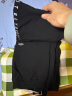 探路者（TOREAD）旗舰 儿童裤子男女中大童装秋冬季款加绒软壳休闲运动裤 黑色160 实拍图