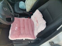 艾布与棉花汽车坐垫冬季毛绒可爱车内垫子单片女车用加厚保暖靠背一体式座垫 猪猪-【升级加厚】单片 实拍图