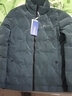 罗蒙（ROMON）品牌高端男士羽绒服2025冬季轻薄款防寒立领男装百搭短款羽绒外套 绿色 M 170 实拍图
