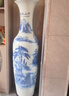 蓝桂 景德镇陶瓷器青花瓷落地大花瓶摆件酒店客厅装饰大号开业送礼特 青花锦绣山河单个 160cm 实拍图