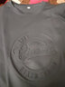 摘星少年衣服男复古短袖t恤男女2022夏季新款潮牌情侣装宽松百搭3D立体凹凸上衣体T恤男 深灰色 D 2XL 【建议146-170斤】 实拍图