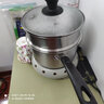 畅发（CHANGFA） 畅发（CHANGFA) 汤锅 304不锈钢复底加厚家用小汤锅 不粘汤锅 汤锅+蒸格- 20cm 实拍图
