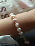 末言雨（MOYANYU）巴洛克淡水珍珠闺蜜手链手串小众设计首饰姐妹信物网红手镯 香槟粉珍珠手链 实拍图
