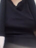 艾路丝婷夏装新款T恤女短袖上衣韩版修身体恤TX3560 玫瑰红色 XXL 实拍图