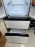 海信（Hisense）法式冰箱四开门无霜电冰箱一级能效超薄双变频BCD-330WNK1DP冷藏冷冻除菌净味 白色 实拍图