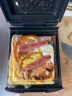 丽克特（recolte） 家用三明治早餐机 迷你电饼铛 轻食吐司机 3档厚度调节-日本品牌-珊瑚橘 实拍图
